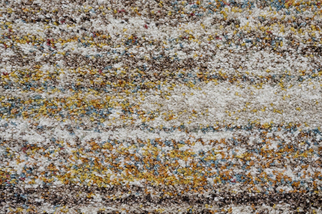Mehari Horizon Stripe Mustard Rug