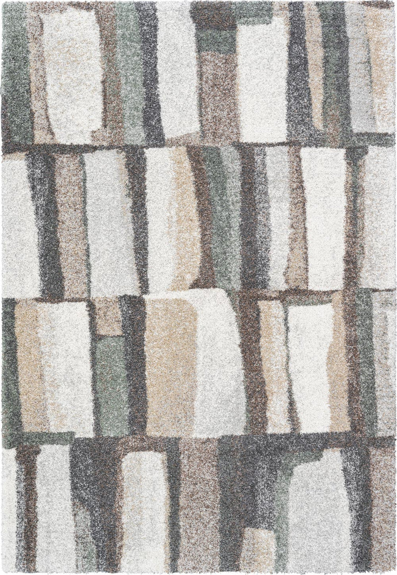 Mehari Stained Glass Green Rug