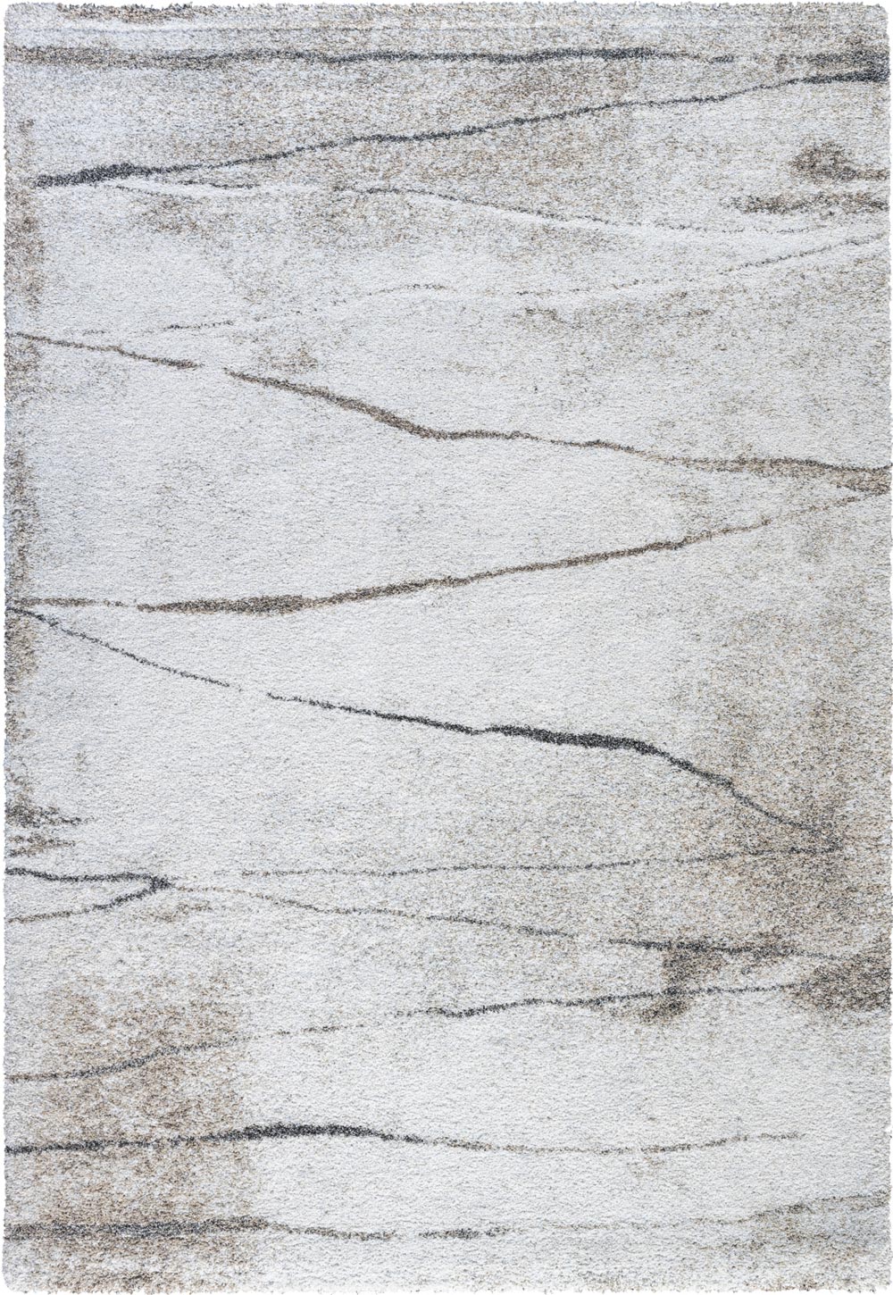 Mehari Marble Crack Beige Rug