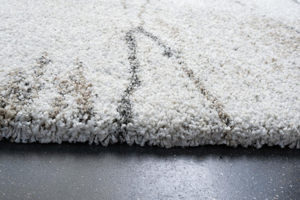 Mehari Marble Crack Beige Rug