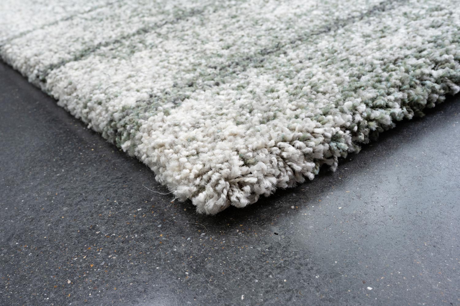 Mehari Marble Crack Green Rug
