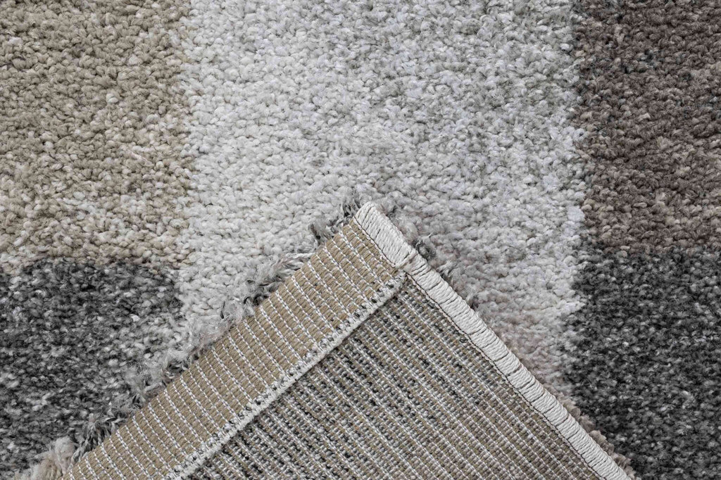 Mehari Soft Check Beige Rug