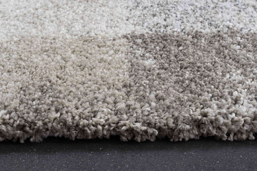 Mehari Soft Check Beige Rug