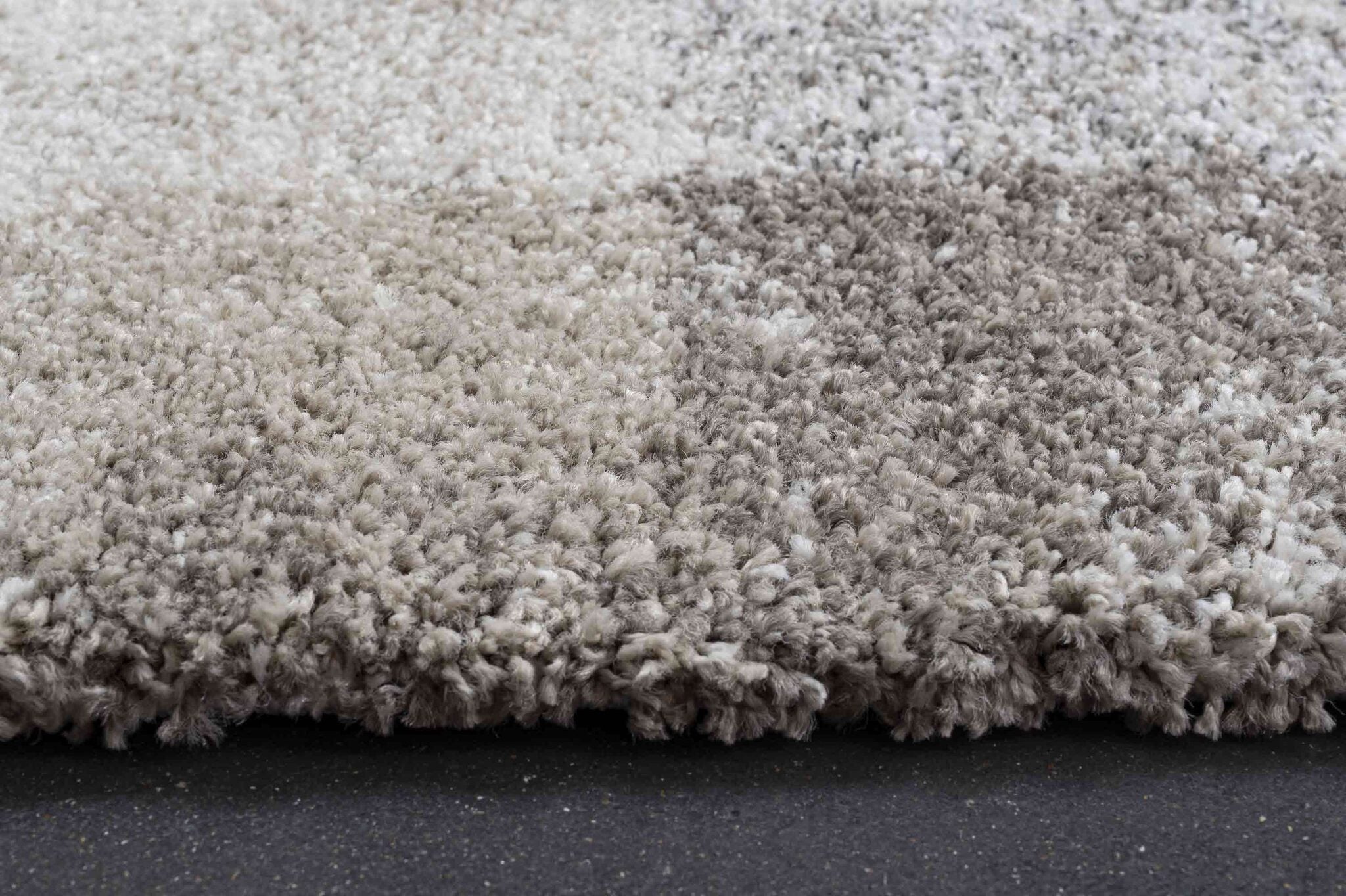 Mehari Soft Check Beige Rug