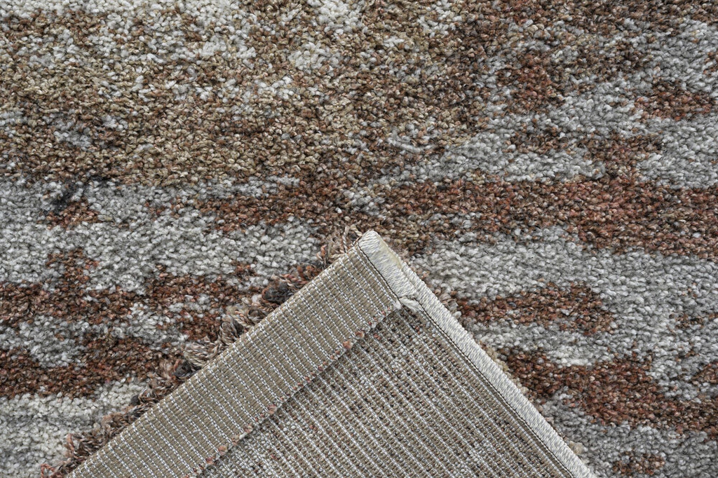 Mehari Cloud Abstract Rust Rug
