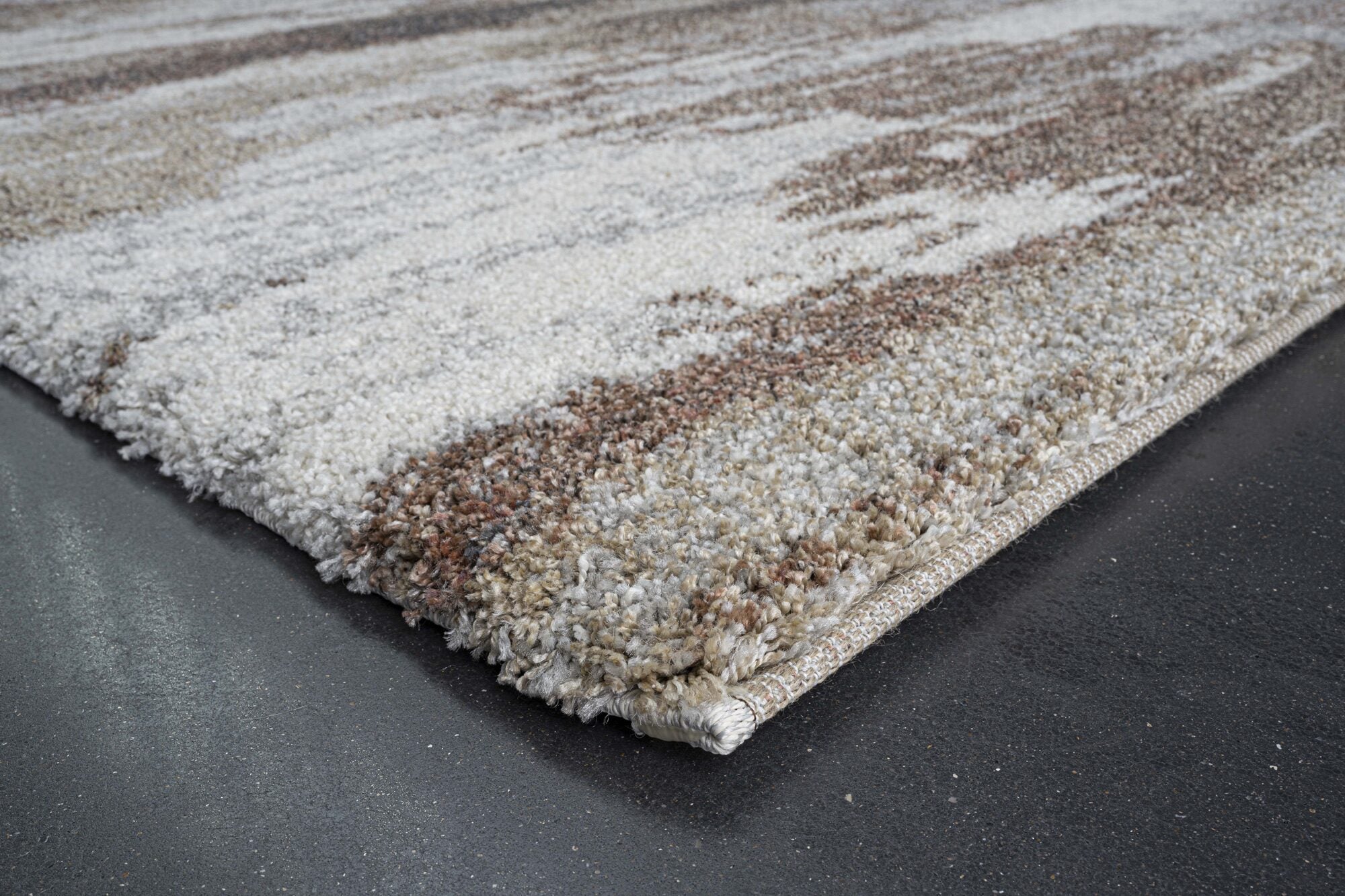Mehari Cloud Abstract Rust Rug