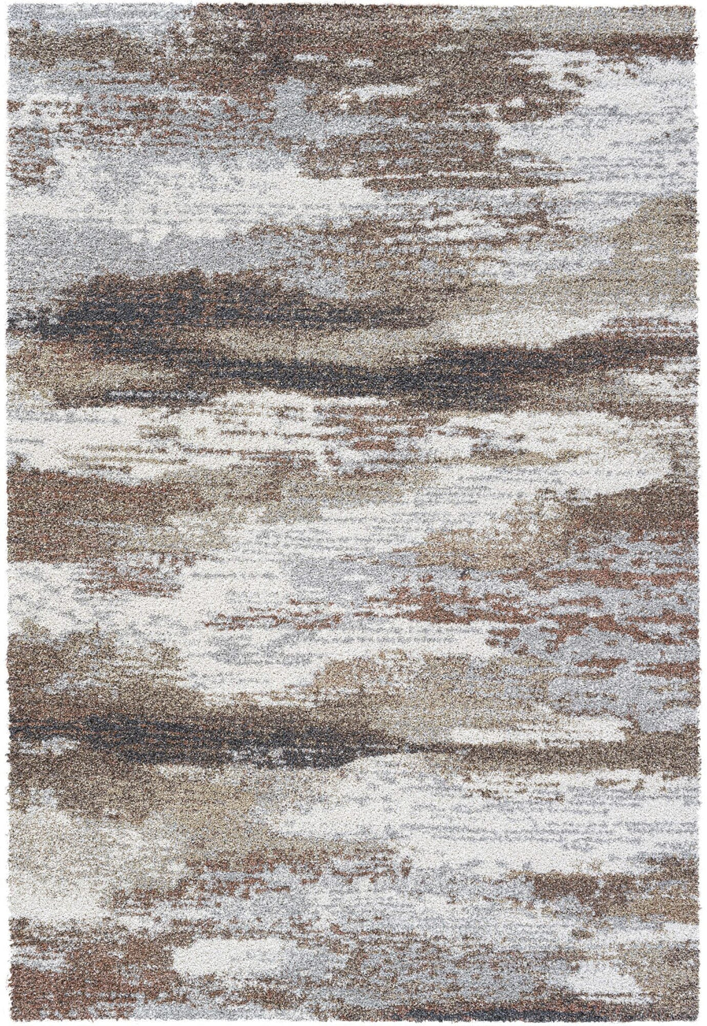 Mehari Cloud Abstract Rust Rug