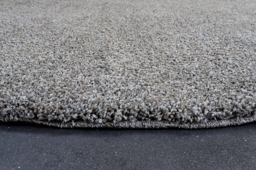 Mehari Mottled Plain Dk. Grey Rug