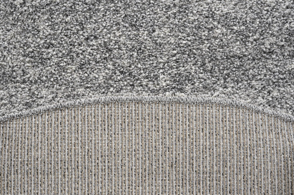 Mehari Mottled Plain Silver Rug