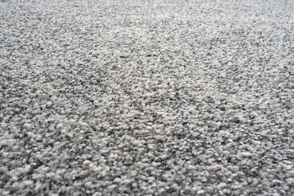 Mehari Mottled Plain Silver Rug