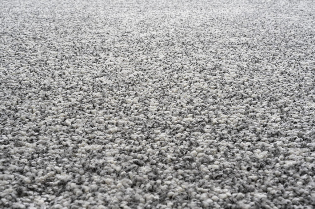 Mehari Mottled Plain Silver Rug