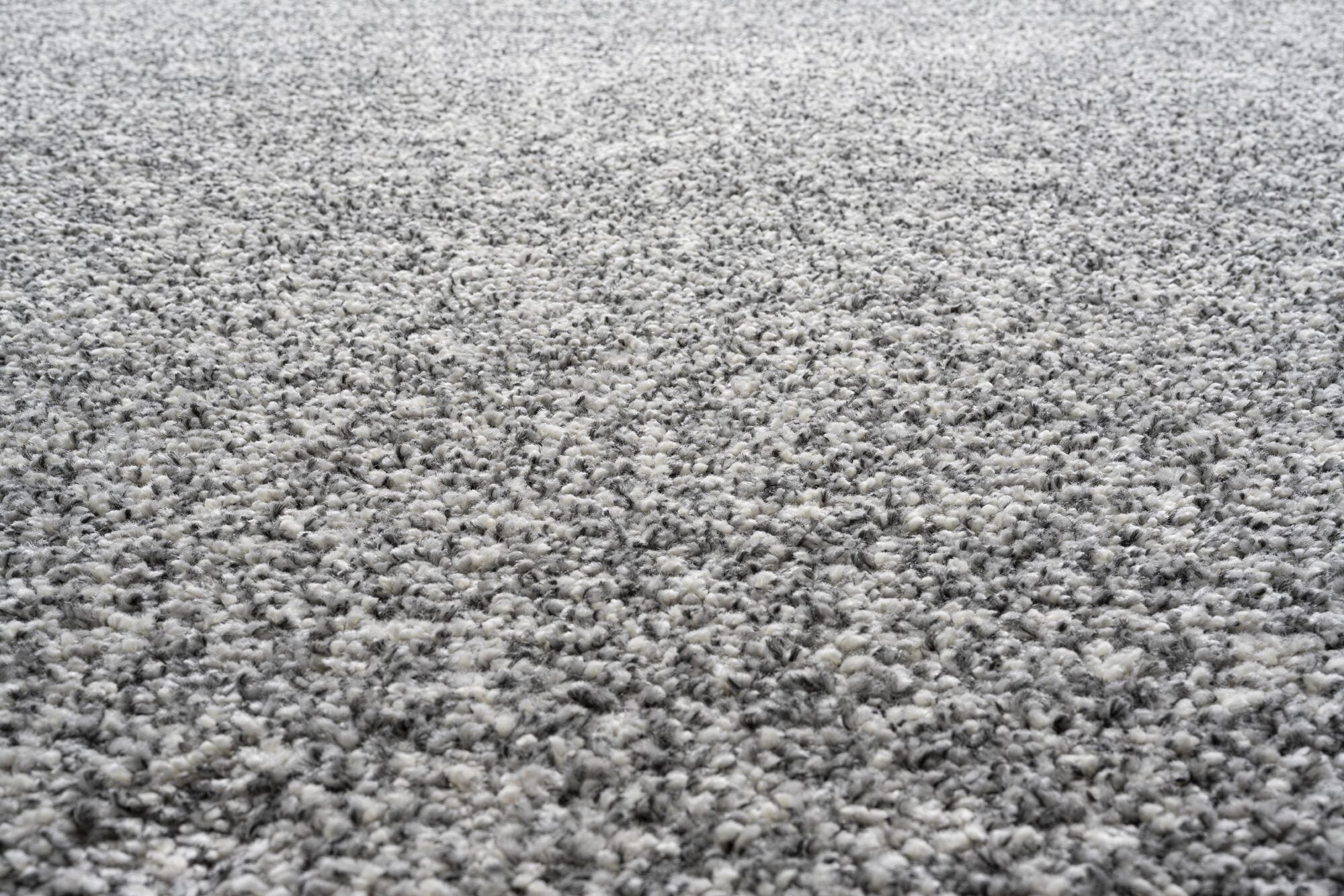 Mehari Mottled Plain Silver Rug