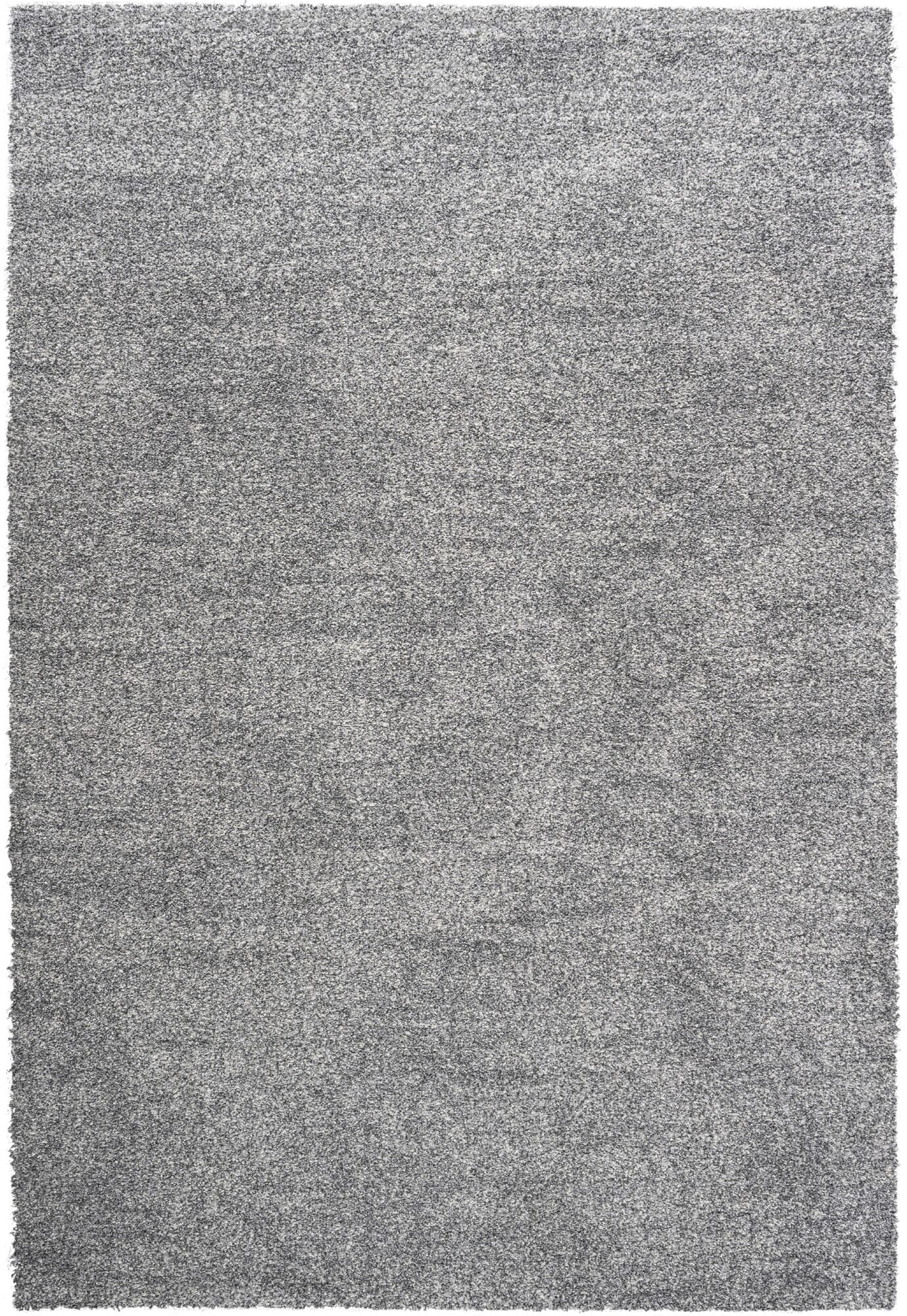 Mehari Mottled Plain Silver Rug