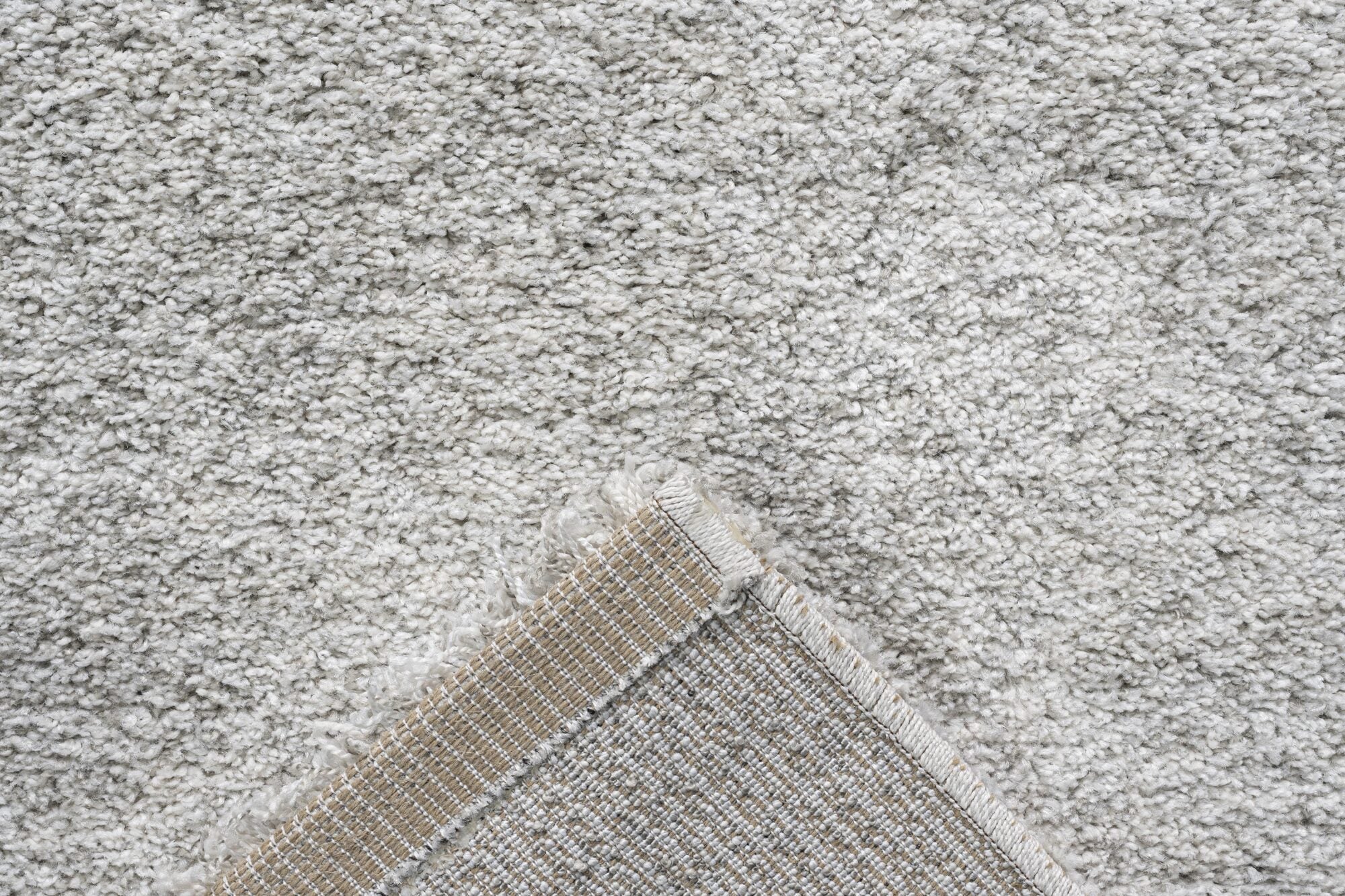 Mehari Mottled Plain Cream Rug