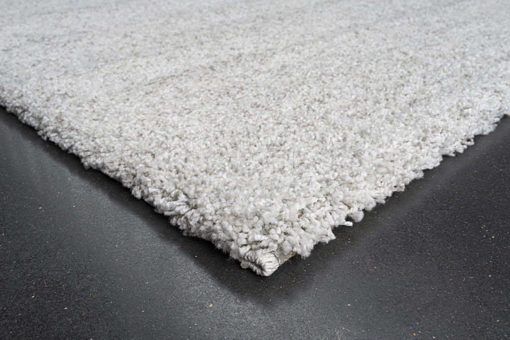 Mehari Mottled Plain Cream Rug