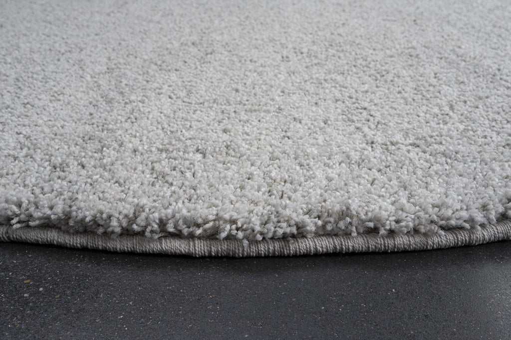 Mehari Mottled Plain Cream Rug