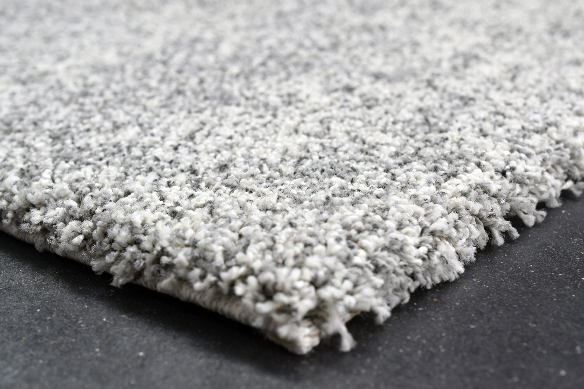 Mehari Mottled Plain Cream Rug