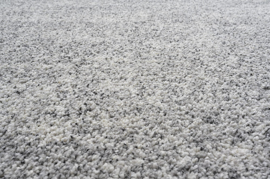 Mehari Mottled Plain Cream Rug