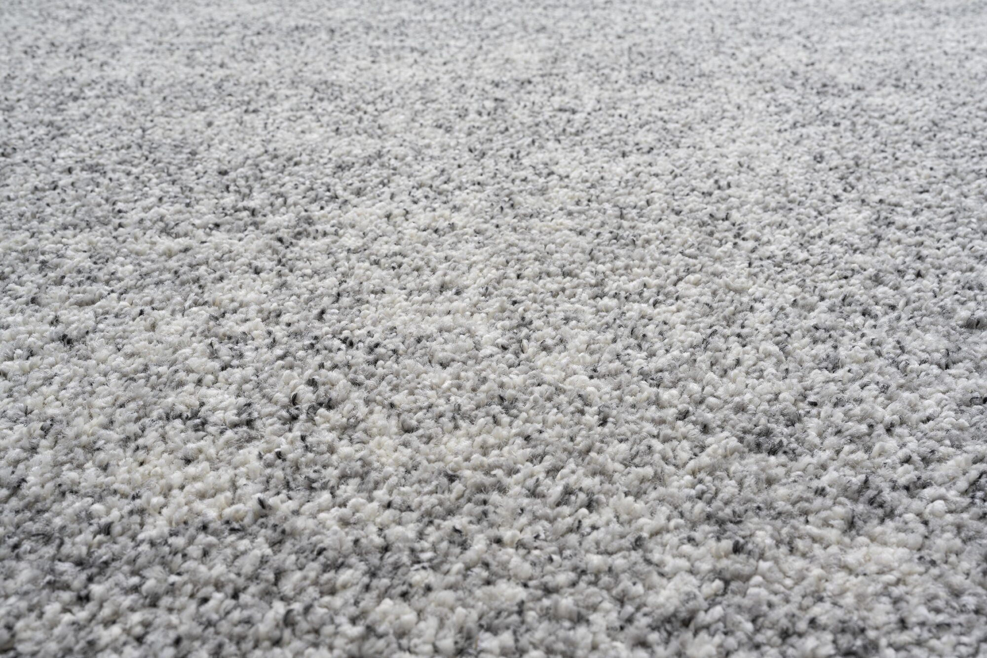 Mehari Mottled Plain Cream Rug