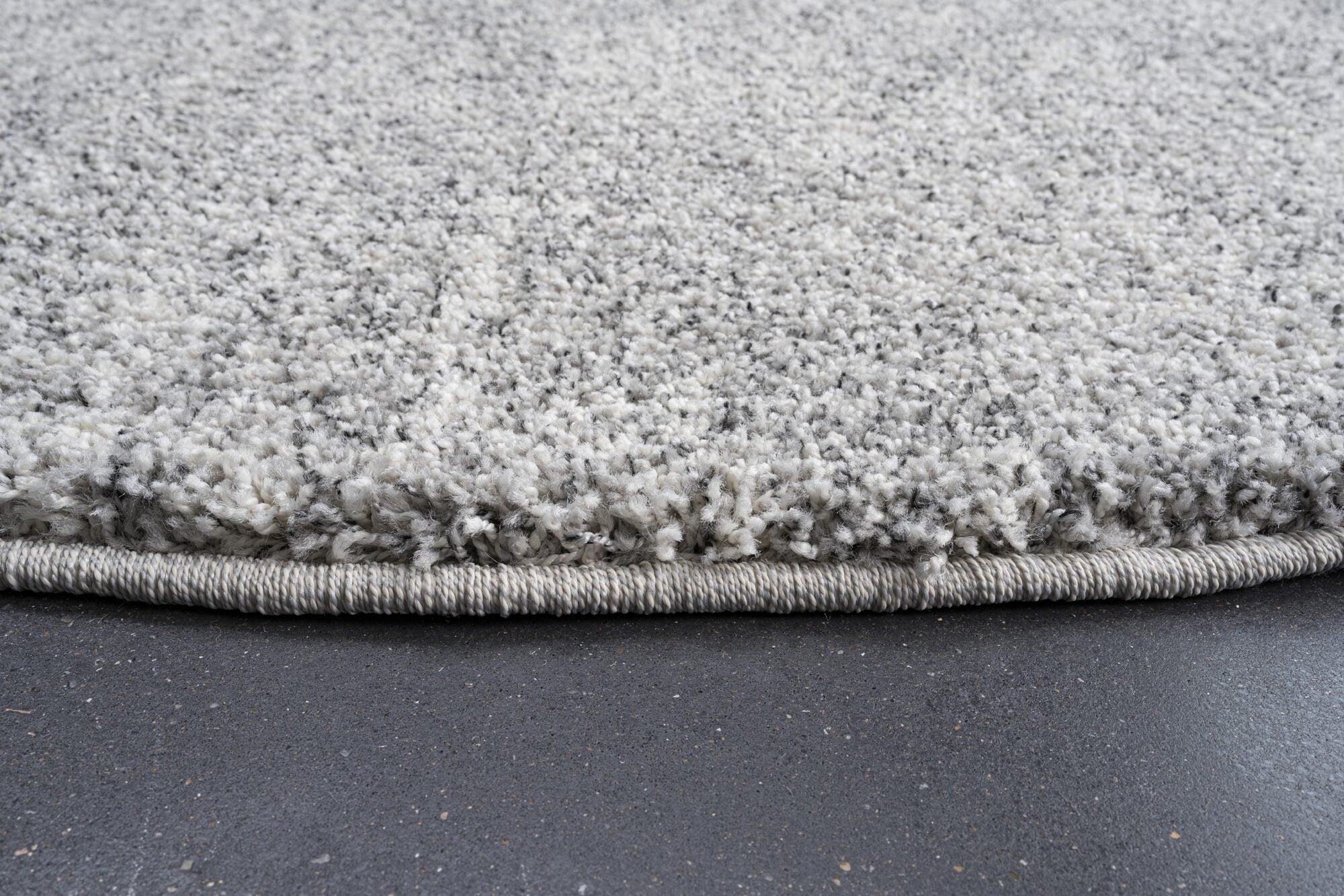 Mehari Mottled Plain Cream Rug