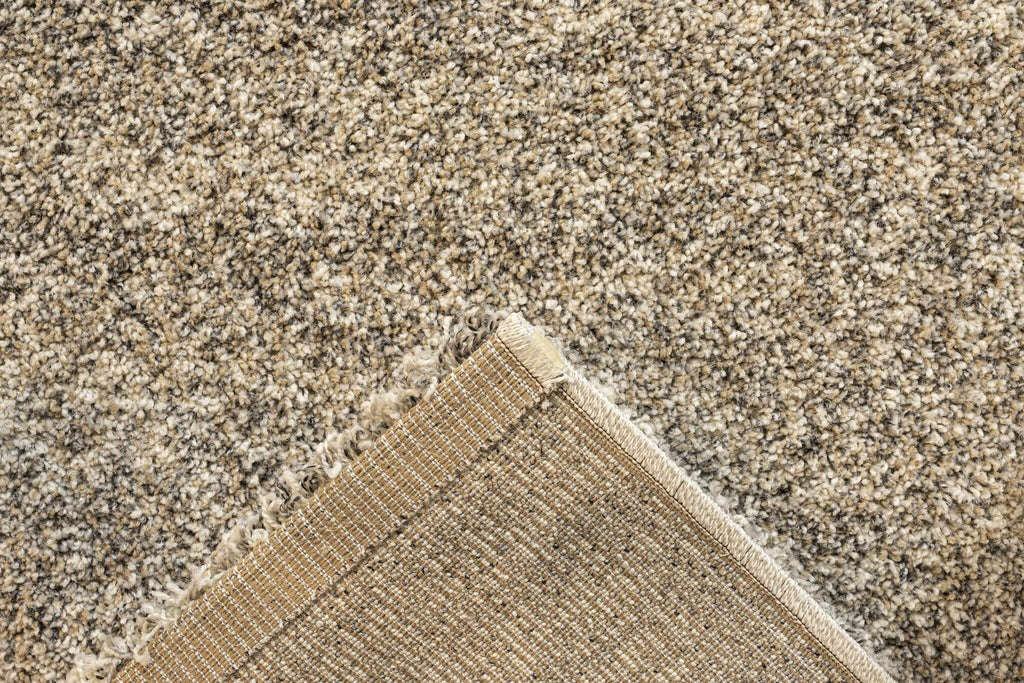 Mehari Mottled Plain Beige Rug