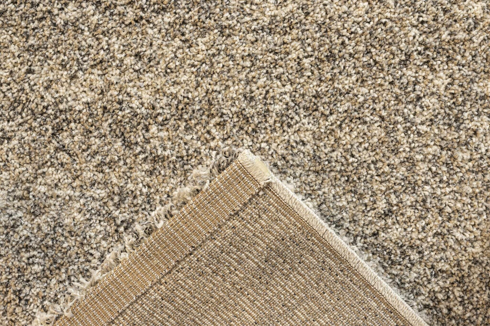 Mehari Mottled Plain Beige Rug