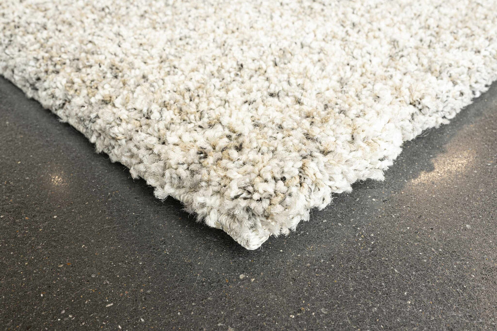 Mehari Mottled Plain Beige Rug