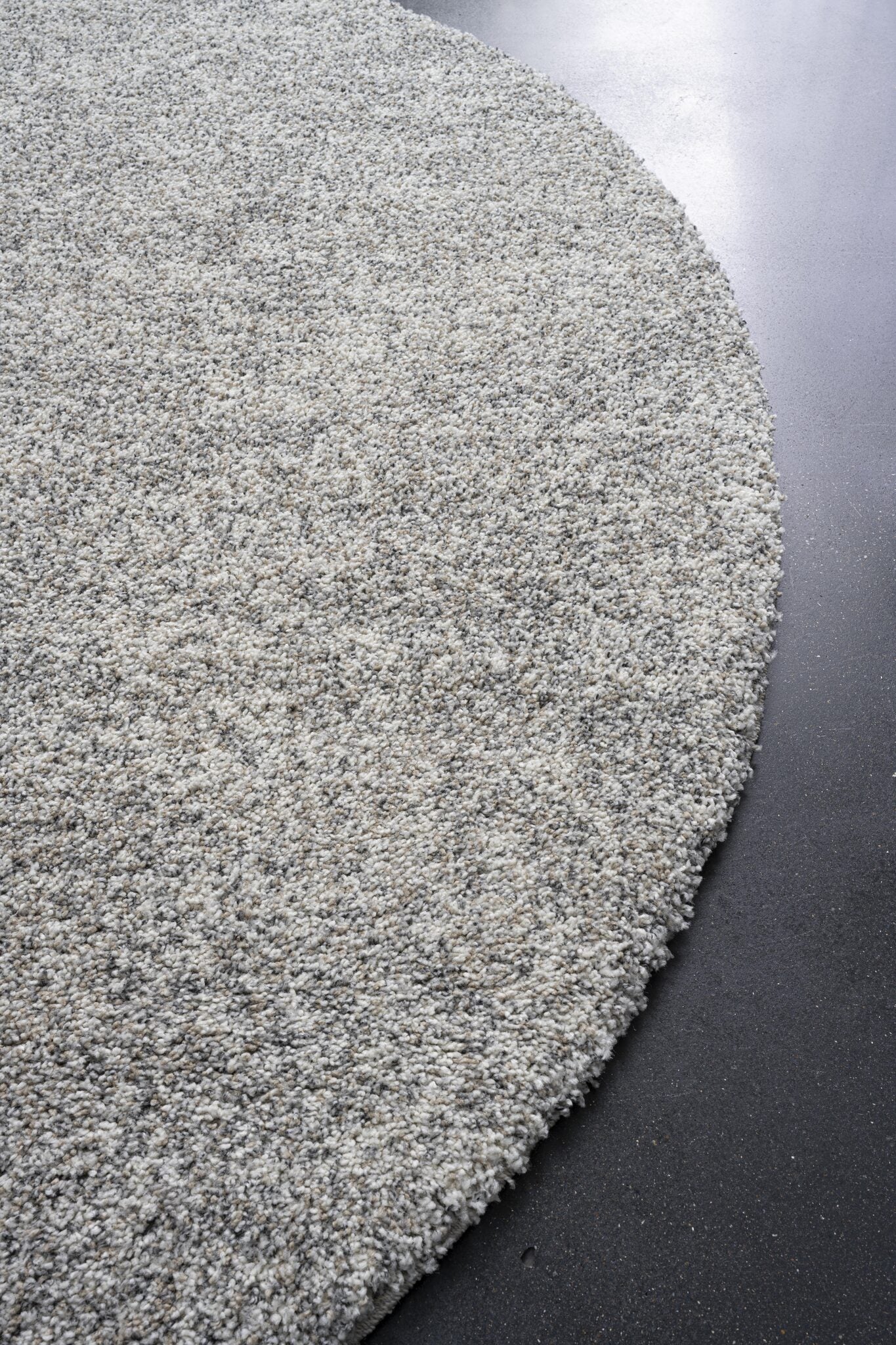 Mehari Mottled Plain Beige Rug