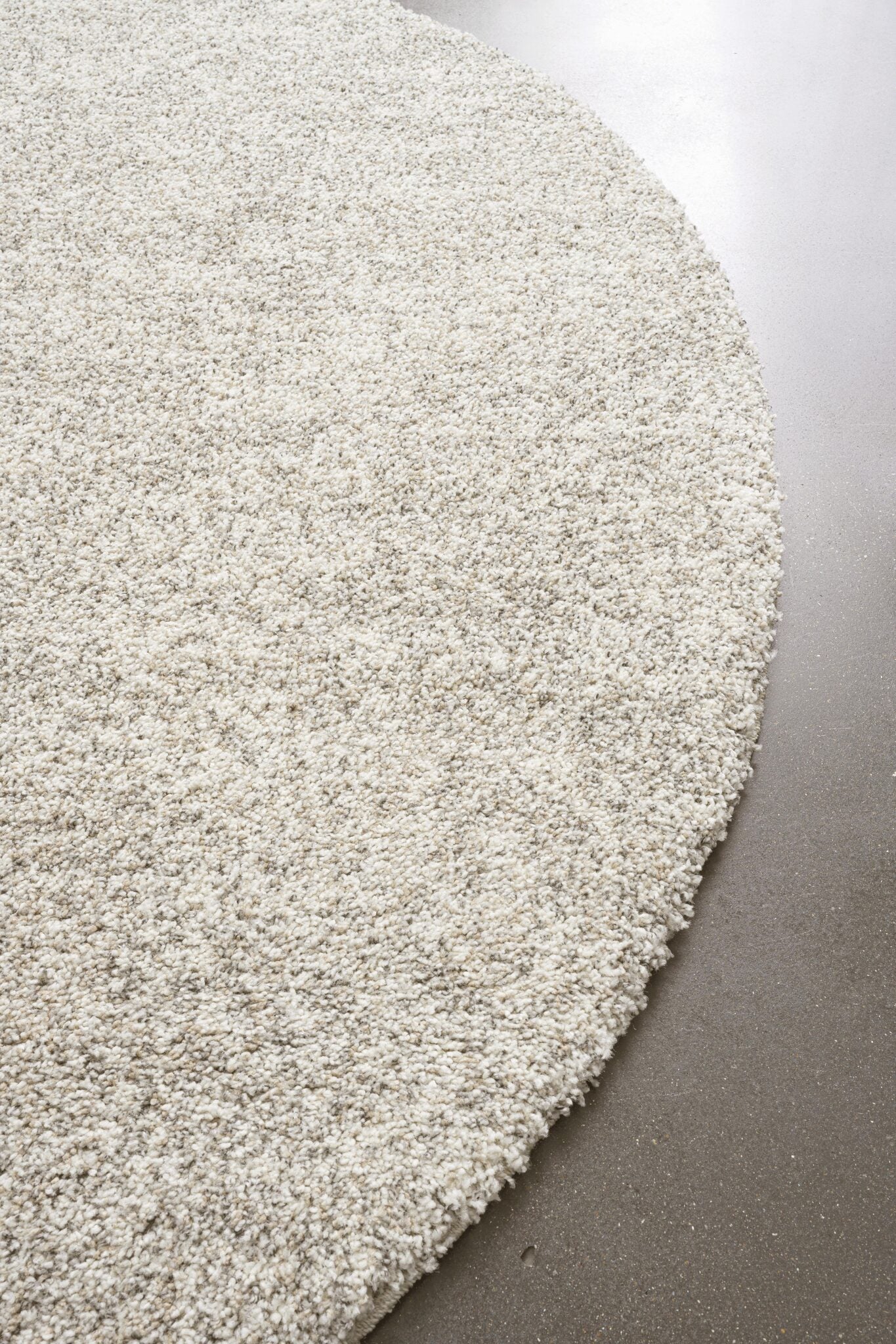 Mehari Mottled Plain Beige Rug