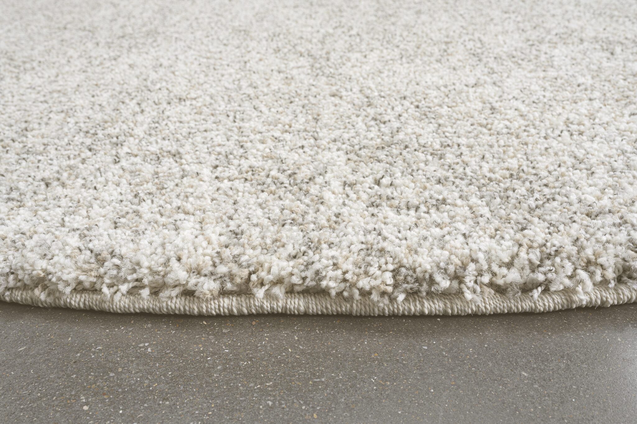 Mehari Mottled Plain Beige Rug
