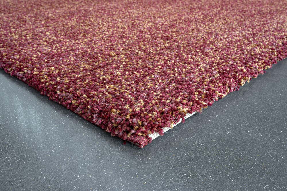 Mehari Heather Plain Red Rug