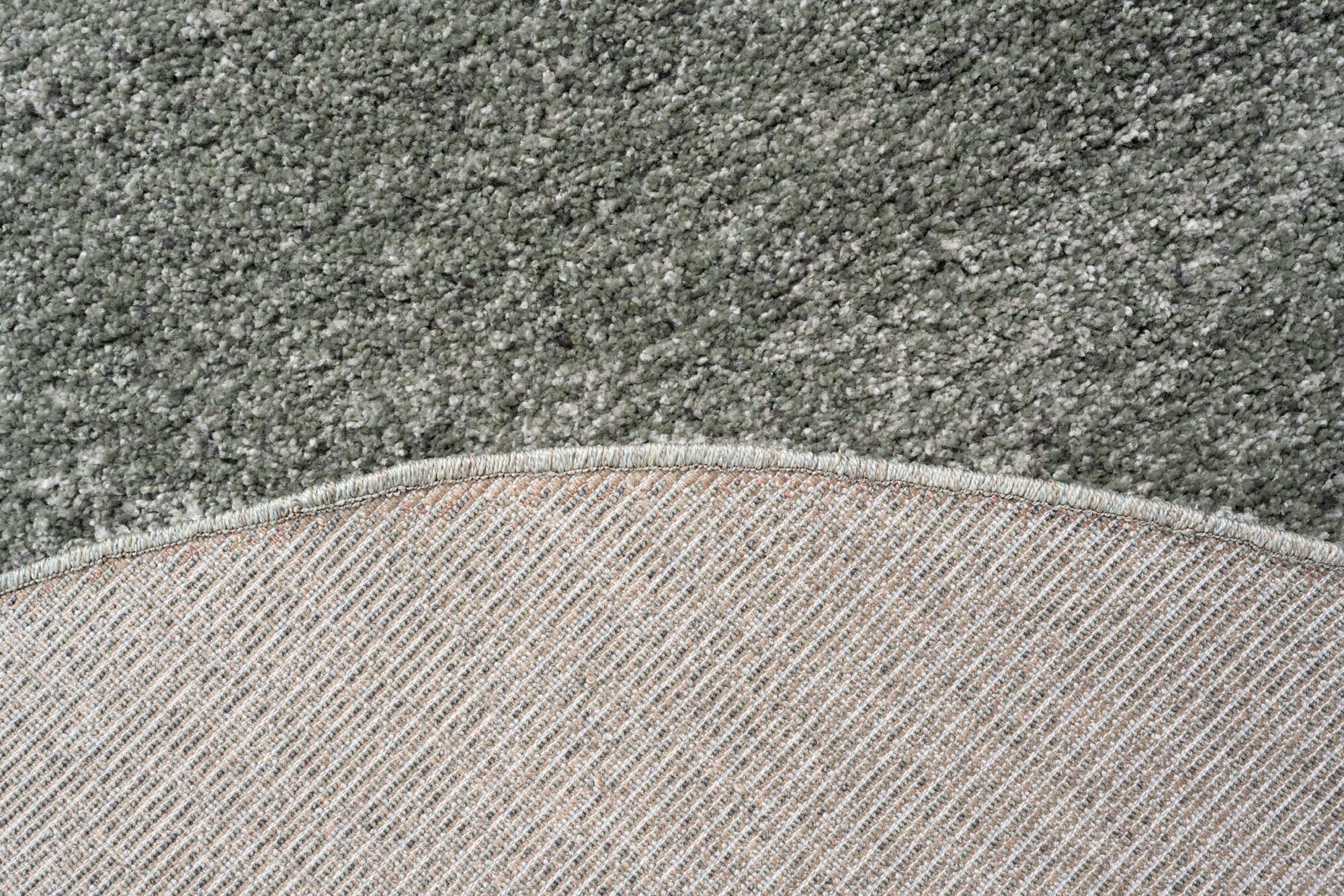Mehari Heather Plain Green Rug
