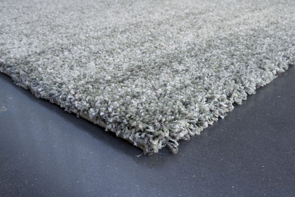 Mehari Heather Plain Green Rug