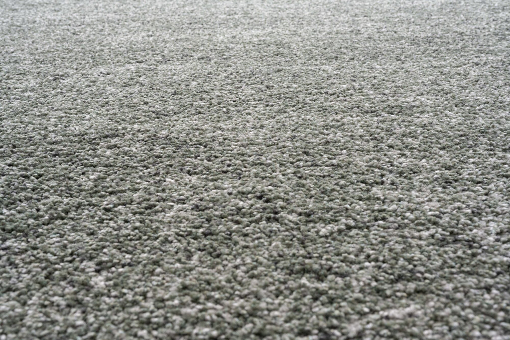 Mehari Heather Plain Green Rug