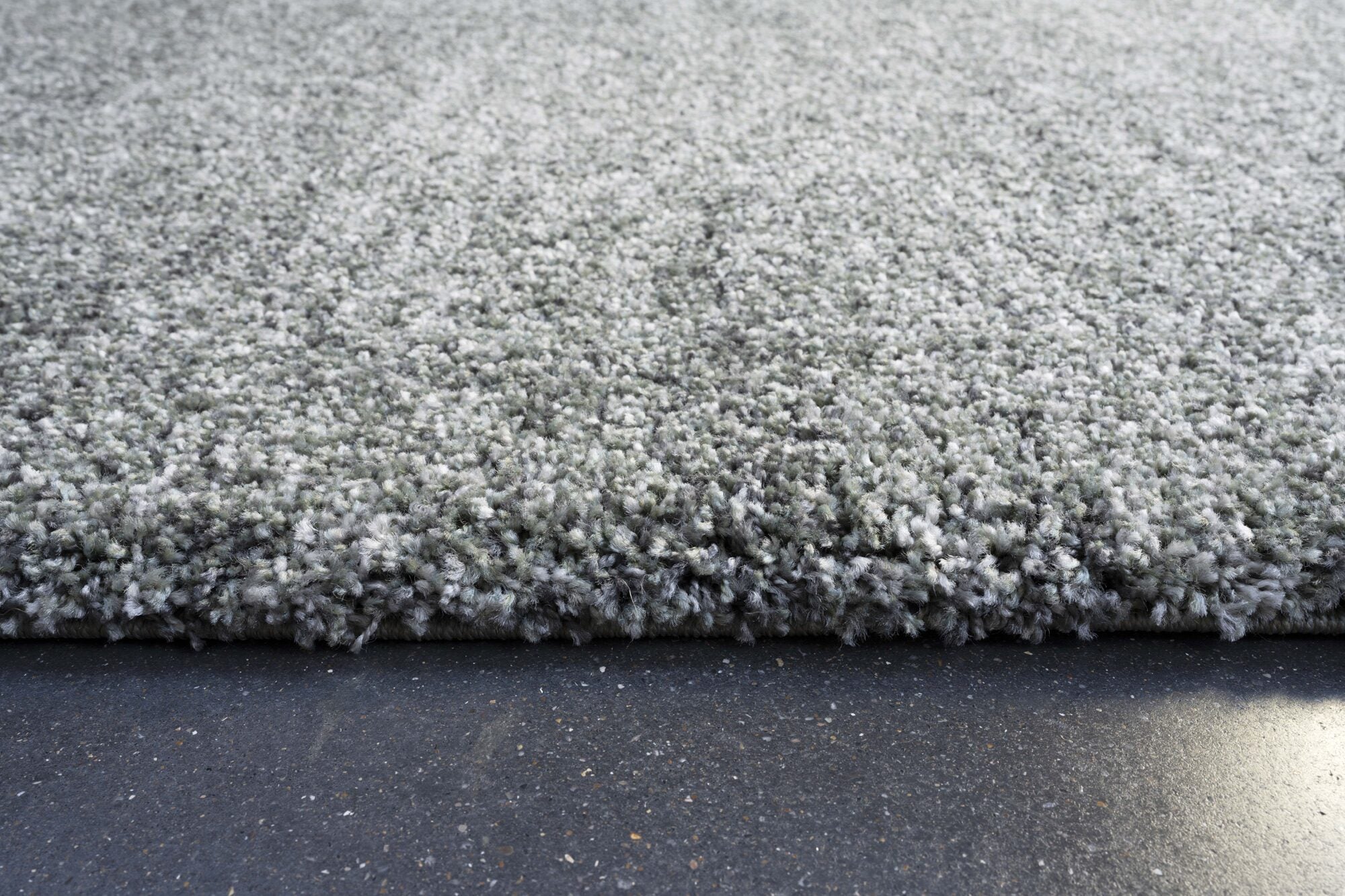 Mehari Heather Plain Green Rug