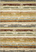 Woodstock Faded Stripe Beige Rug