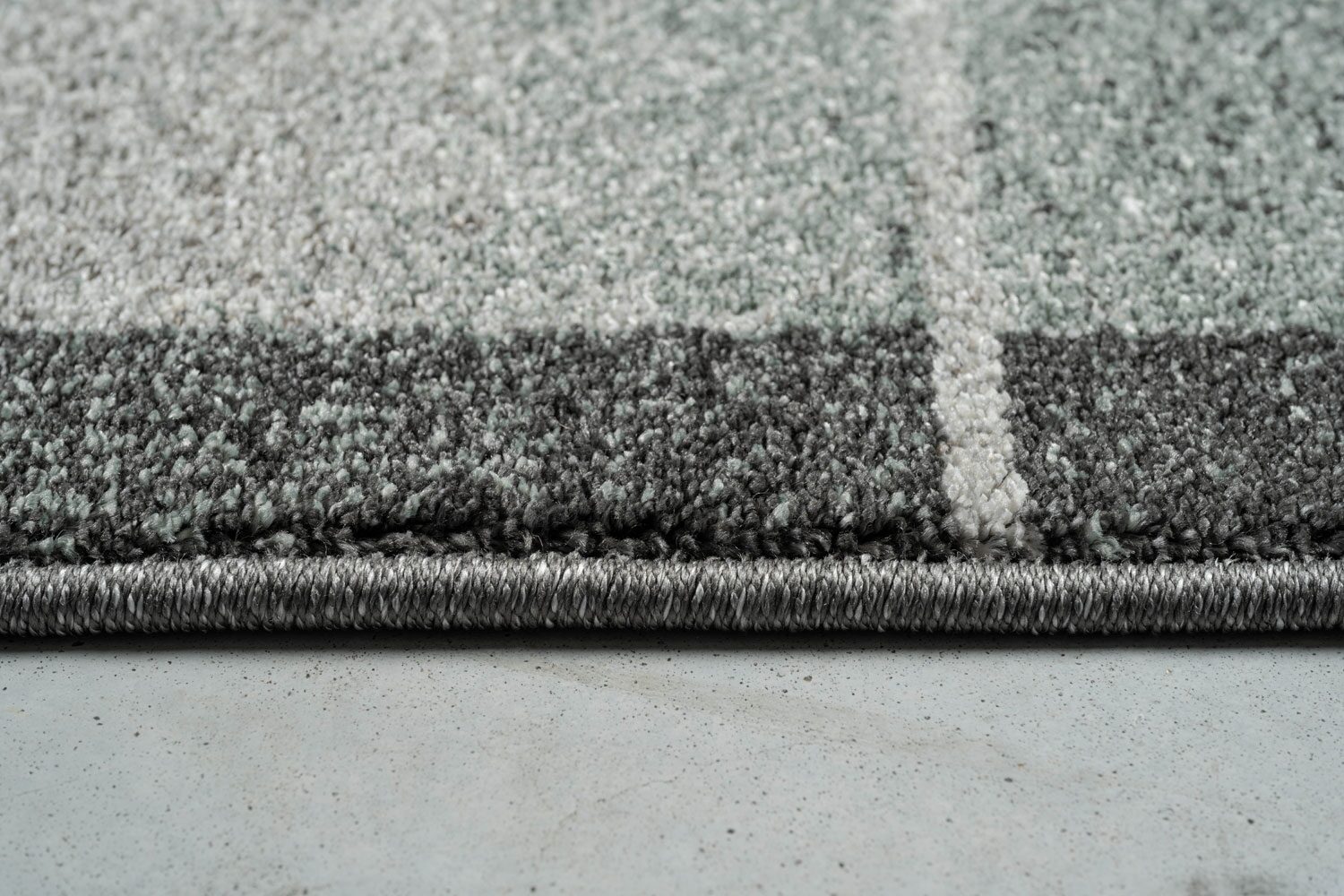 Liberty Colour Block Stripe Green Rug