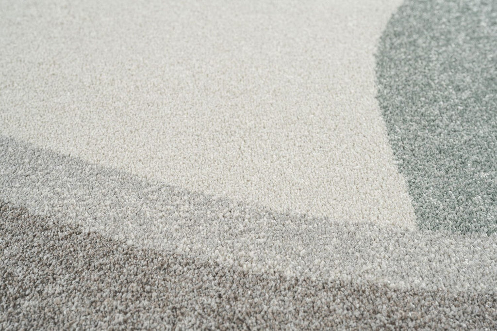 Liberty Sage Shapes Green Rug