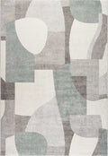 Liberty Sage Shapes Green Rug