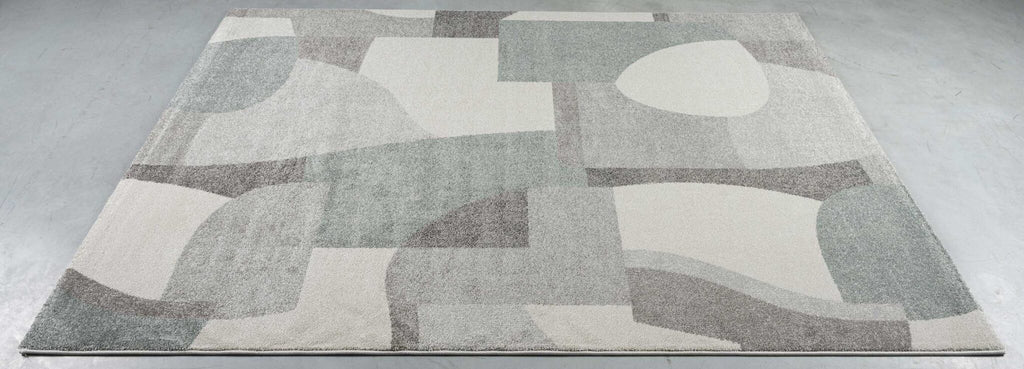 Liberty Sage Shapes Green Rug