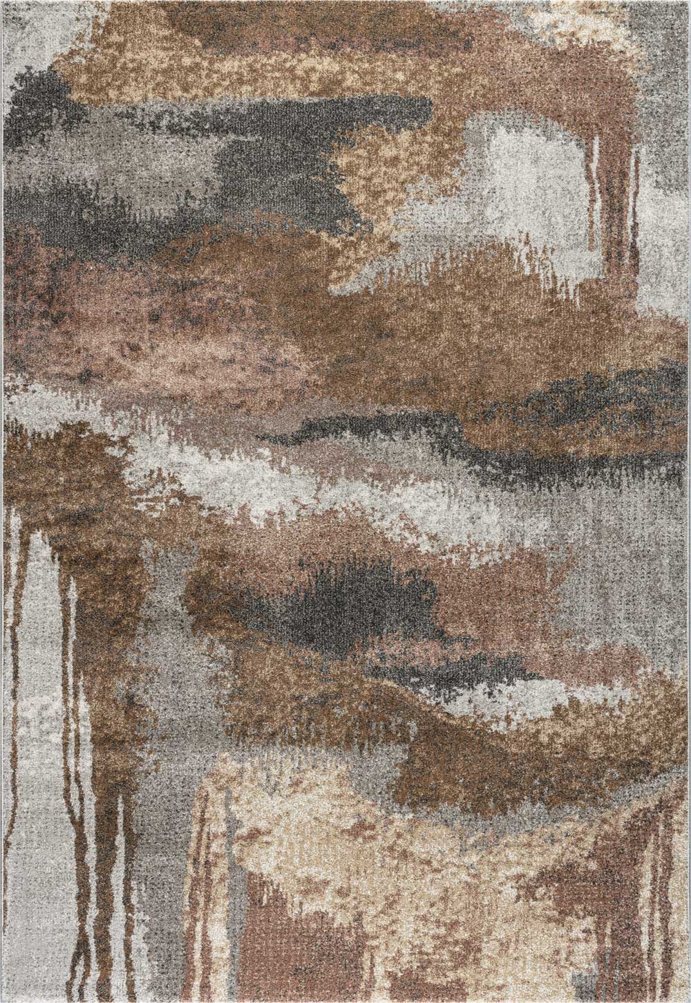 Liberty Distressed Wash Brown Rug