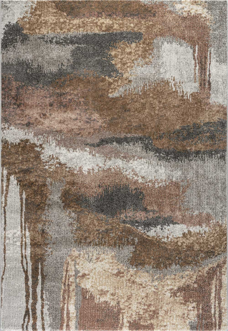 Liberty Distressed Wash Brown Rug