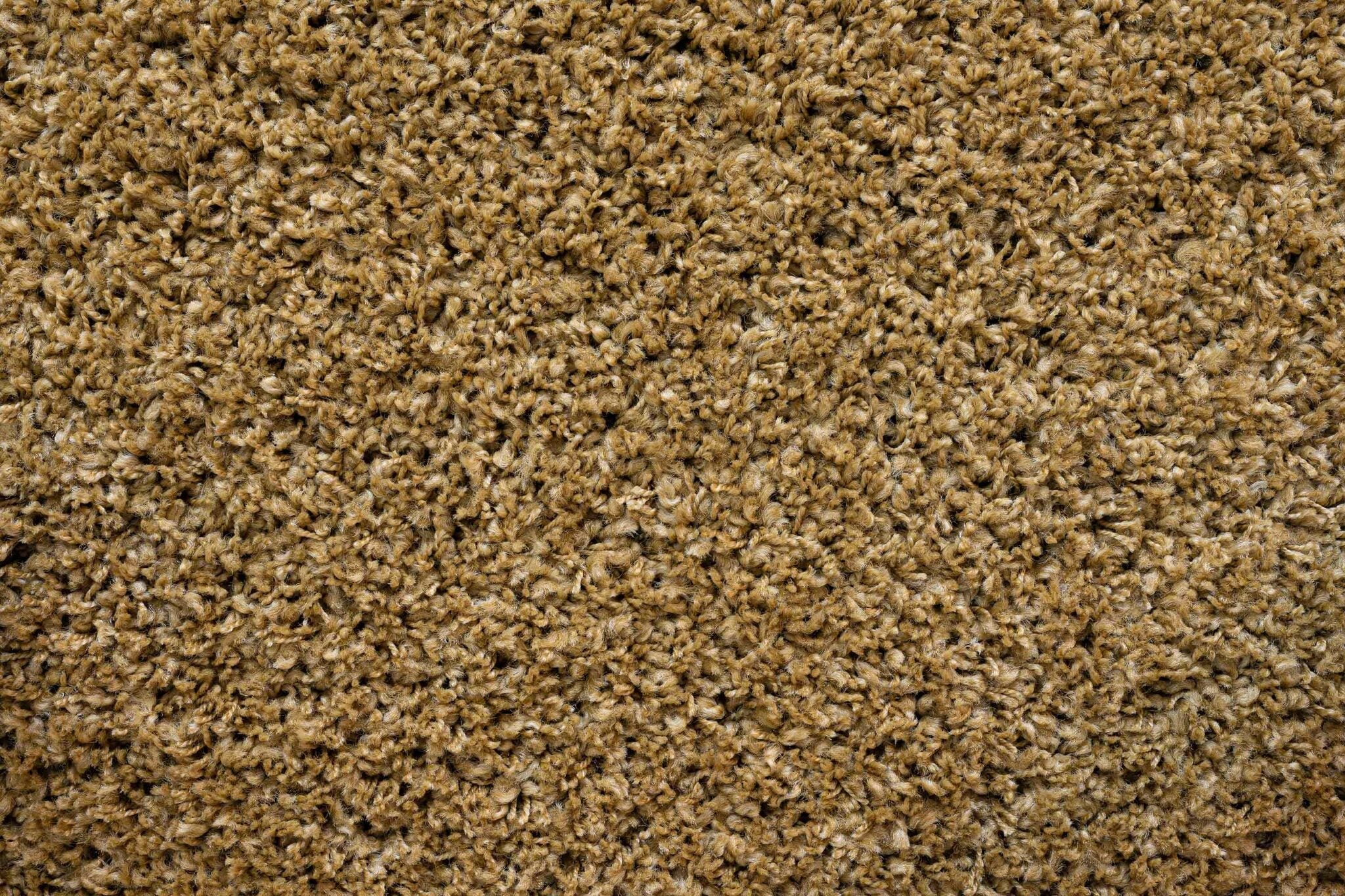 Twilight Shaggy Plain Gold Rug