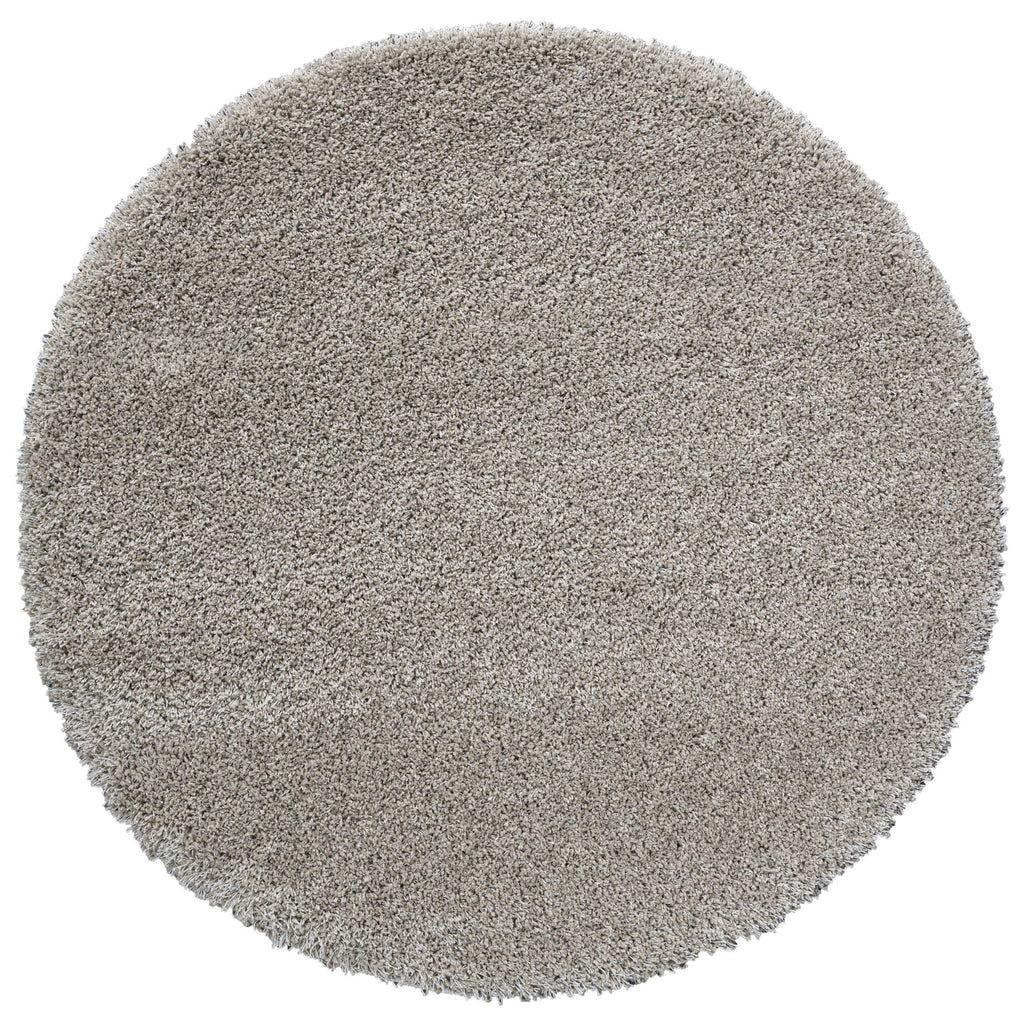 Twilight Shaggy Plain Grey Rug