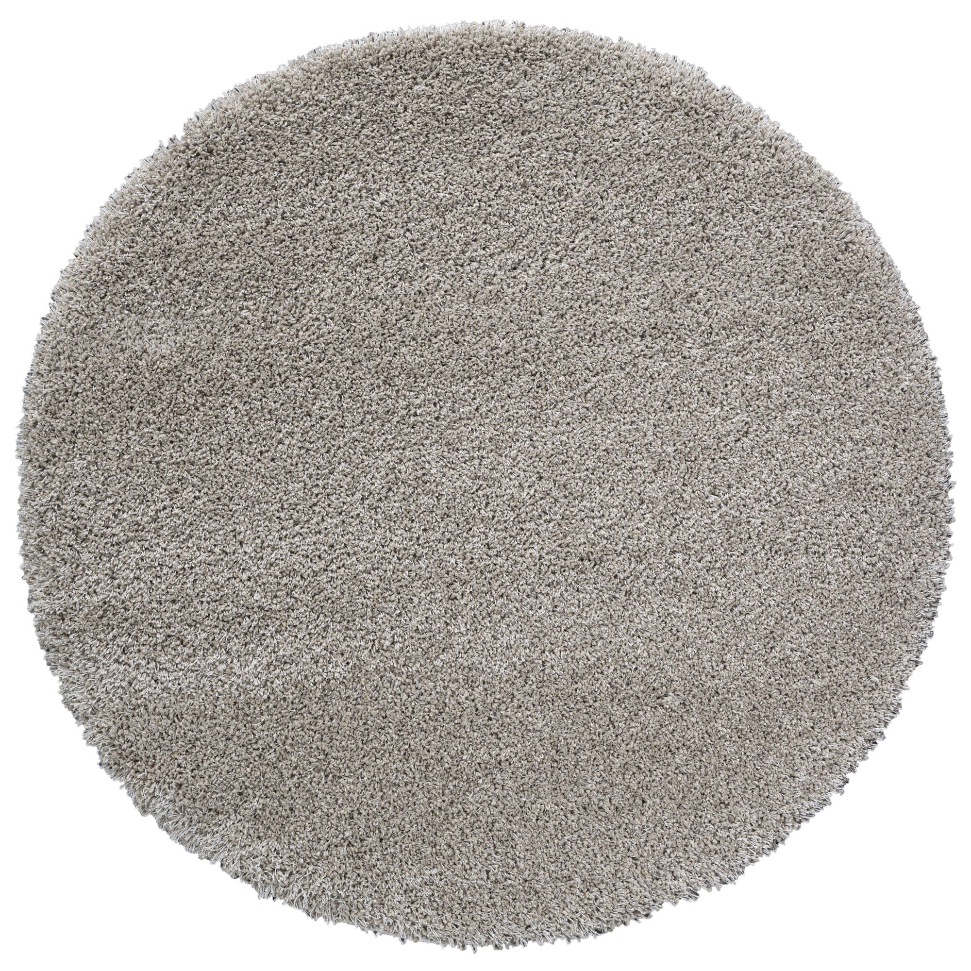 Twilight Shaggy Plain Grey Rug