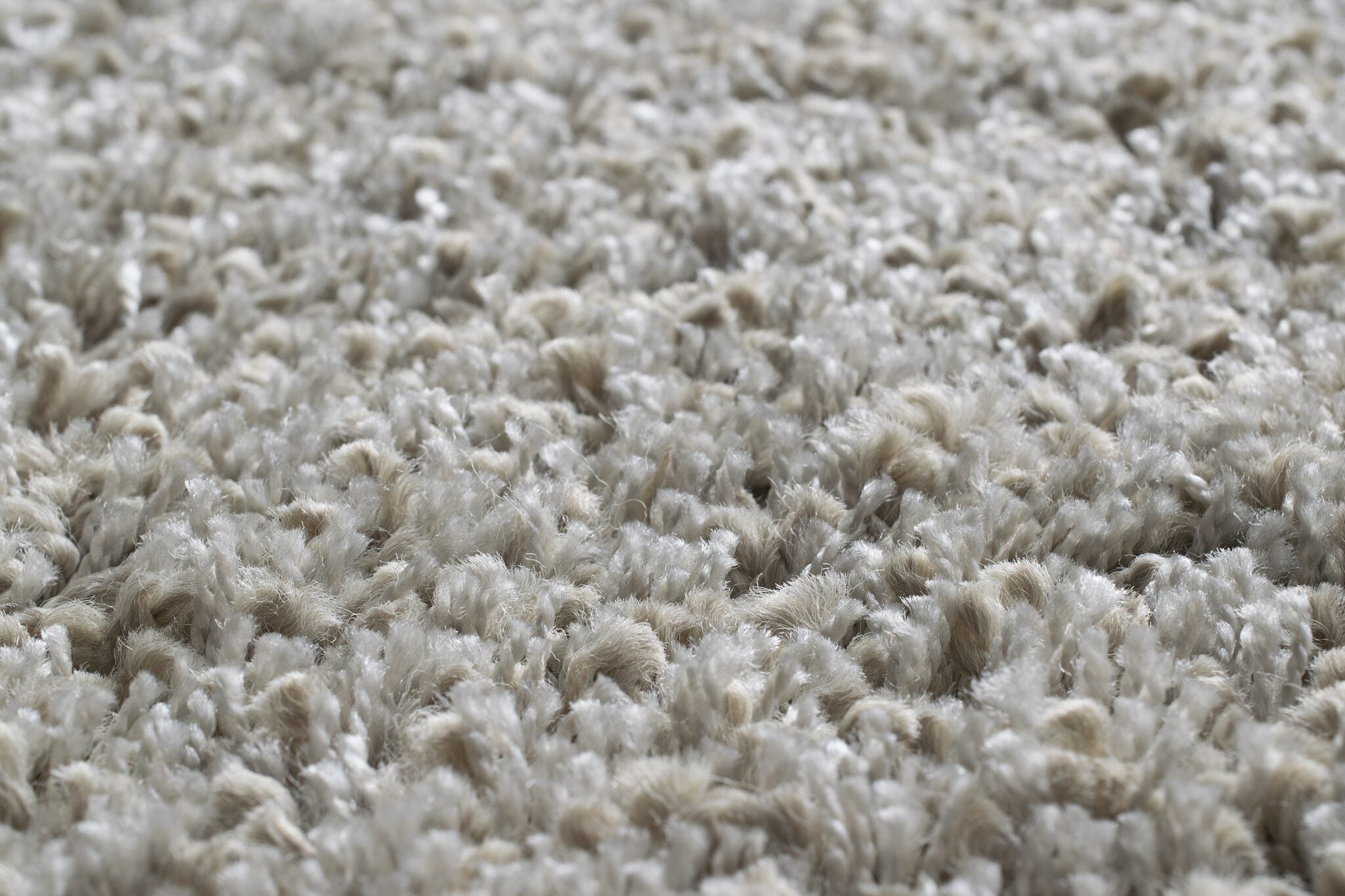 Twilight Shaggy Plain Grey Rug