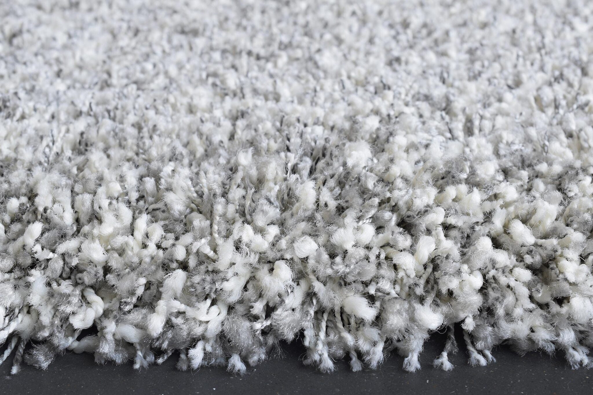 Twilight Shaggy Plain Charcoal Rug
