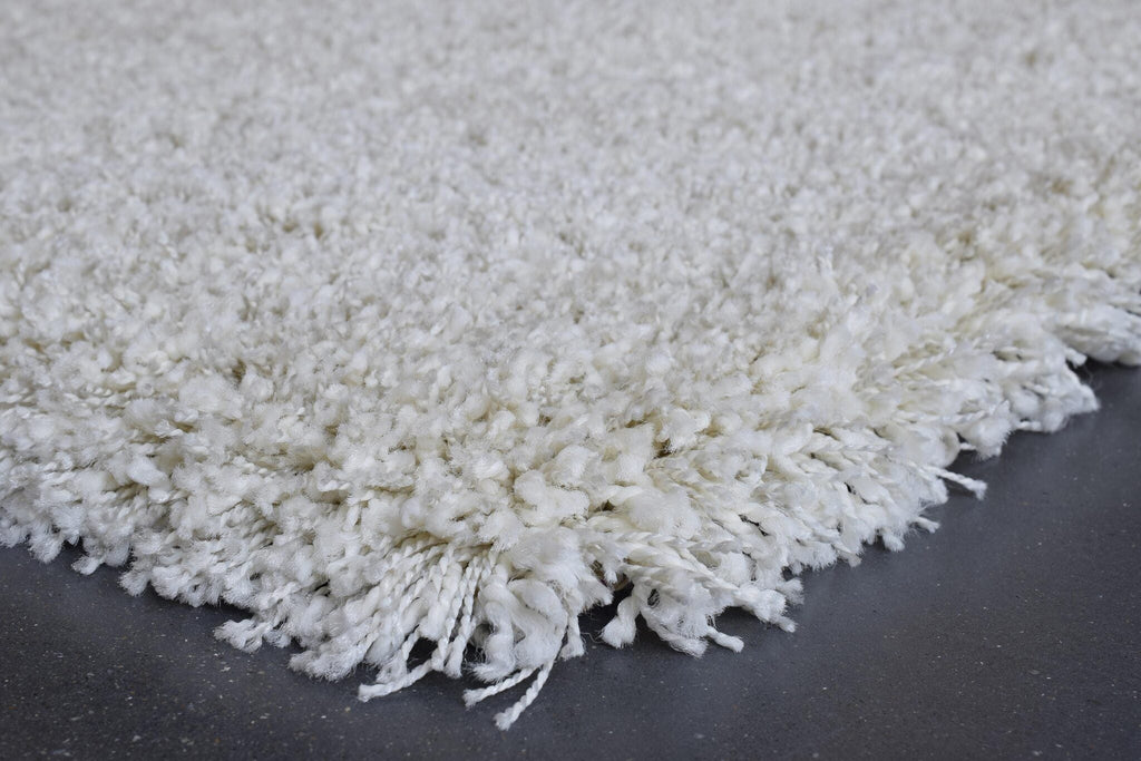 Twilight Shaggy Plain Green Rug
