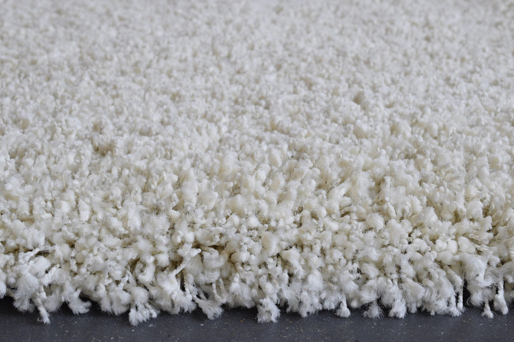 Twilight Shaggy Plain Green Rug