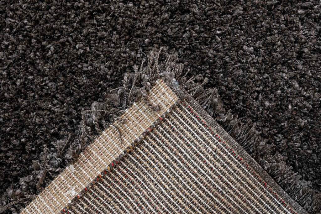 Twilight Shaggy Plain Brown Rug